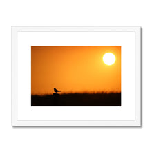 Load image into Gallery viewer, Sunset Tweet Framed & Mounted Print