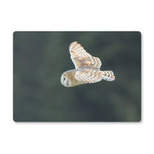Load image into Gallery viewer, Barn Owl putting on a show Placemat