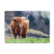 Load image into Gallery viewer, Raspberry Cow Placemat