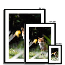 Load image into Gallery viewer, Foxy Framed & Mounted Print
