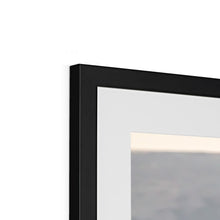 Load image into Gallery viewer, Barn Owl over the Peaks Framed & Mounted Print