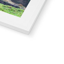 Load image into Gallery viewer, Raspberry Cow Framed & Mounted Print