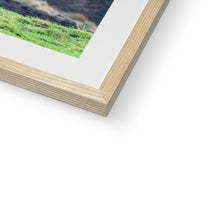 Load image into Gallery viewer, Raspberry Cow Framed & Mounted Print