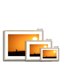 Load image into Gallery viewer, Sunset Tweet Framed & Mounted Print
