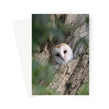 Load image into Gallery viewer, Hello Barn Owl Greeting Card
