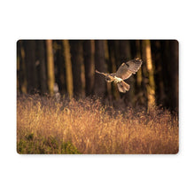 Load image into Gallery viewer, Golden Long Eared Owl Placemat
