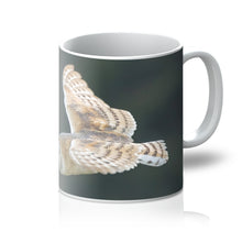 Load image into Gallery viewer, Barn Owl putting on a show Mug
