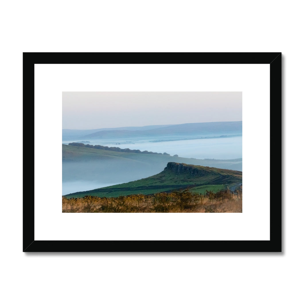 Windgather Rocks Framed & Mounted Print