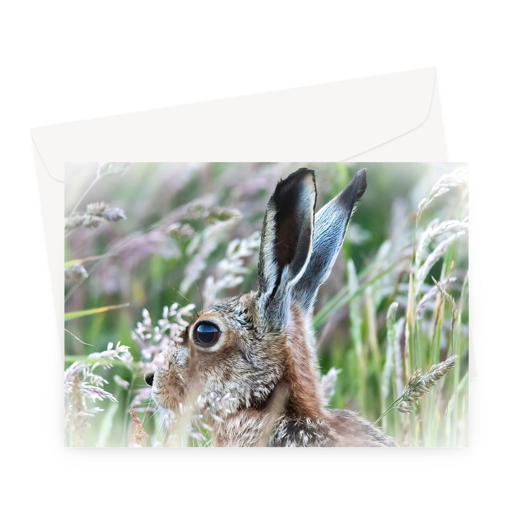 Magical Hare Greeting Card