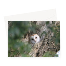 Load image into Gallery viewer, Hello Barn Owl Greeting Card
