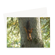 Load image into Gallery viewer, Mission Impossible Red Squirrel Greeting Card
