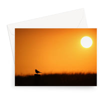 Load image into Gallery viewer, Sunset Tweet Greeting Card
