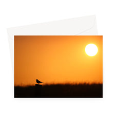 Load image into Gallery viewer, Sunset Tweet Greeting Card
